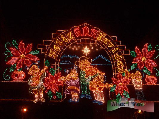 Christmas in Mexico City / Navidad en Ciudad  de Mexico
Keywords: Decoraciones  Navidad   Christmas Decorations