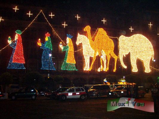 Christmas in Mexico City /  Navidad en  Ciudad de Mexico
Keywords: Decoraciones  Navidad  Reyes Magos Christmas Decorations Wisdom men