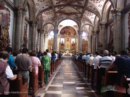 Misa en la Iglesia de San Juan Bautista / Mass in  Saint Juan Church
Keywords: Coyocan cathedral