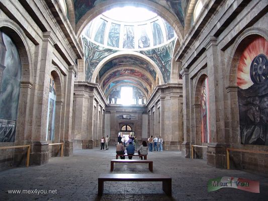 Interior Hospicio CabaÃ±as / Inside space  CabaÃ±as Orphanage Guadalajara
