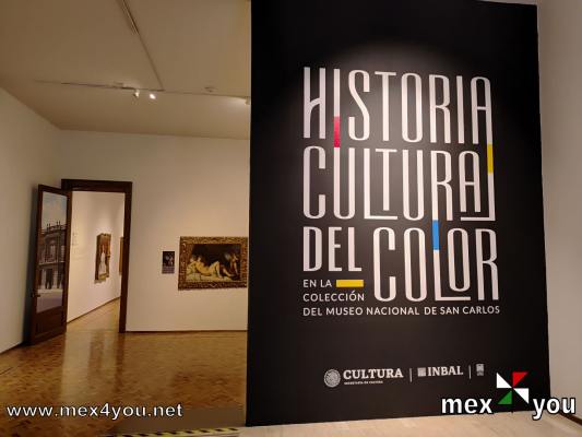 Exposición Historia Cultural del Color 
La Historia cultural del color explora como artistas, científicos, tintoreros y pensadores comprendieron, nombraron y usaron el color antes de la Revolución Industrial.

Text and Photo by: Yanín Ramírez
Keywords: museo nacional san carlos exposición historia cultural color revolución industrial