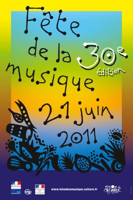 Fiesta de la MÃºsica 2011 (02-05)
Creada en Francia en 1982 , la fiesta de la mÃºsica se convirtiÃ³ en una fiesta europea e internacional , y hoy se lleva a cabo en mÃ¡s de 100 paÃ­ses en los 5 continentes, cada 21 de junio. 
Keywords: fiesta musica fete musique alianza francesa 