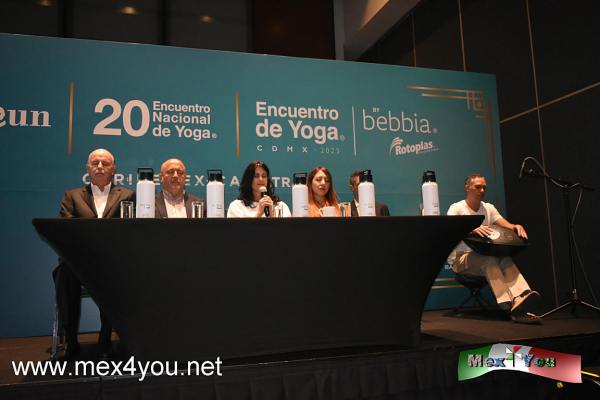 Quintana Roo Presenta la 20° edición del Encuentro Nacional de Yoga “Cancún 2023” (02-05)
En el marco de la celebración del Día Internacional del Yoga, el Instituto Mexicano de Yoga (IMY), el Consejo de Promoción Turística de Quintana Roo (CPTQ), Cancún y SABINO Producciones presentaron la 20º edición del Encuentro Nacional de Yoga, que por primera vez se llevará a cabo en el principal destino turístico de México: Cancún. Los organizadores también anunciaron la realización de actividades especiales previas en la Ciudad de México.


Apoyado por el Consejo de Promoción Turística de Quintana Roo, este Encuentro Nacional tendrá sede en la ciudad de Cancún los días 10, 11 y 12 de noviembre como parte de la alianza turística y cultural entre este maravilloso estado y el Instituto Mexicano de Yoga.


Text & Photo by: Antonio Pacheco
Keywords: Quintana Roo 20° edición Encuentro Nacional Yoga Cancún 2023