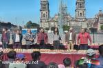 Festejo de Reyes Magos en el Zócalo de la CDMX