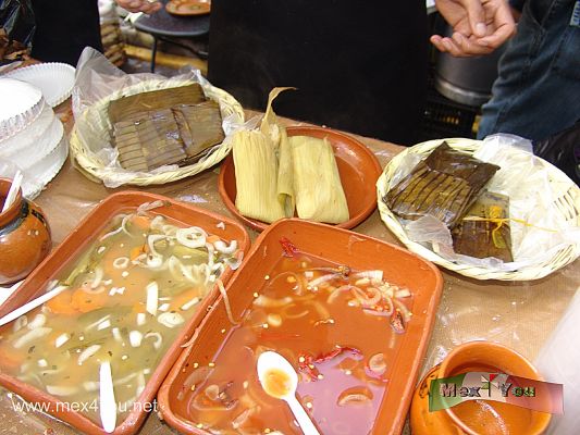 Feria del Tamal en CoyoacÃ¡n / Tamale Fair in Coyoacan (04-05)
Desde muy temprano la gente se formaba en los diferentes puestos de los estados de la repÃºblica para probar los diversos tipos de tamal, desde los mÃ¡s clÃ¡sicos de chile, verde , de mole etc, hasta los mÃ¡s elaborados como los de requesÃ³n con zarzamora.   

Early on people made a queue at different stands of the states of Mexico to test various types of tamales, from the classics of chili, green, etc. mole, even more elaborate as the cottage cheese with blackberry.
Keywords: tamal tamale fair feria coyoacan candelaria 